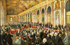 1906-ondertekening verdrag van Versailles